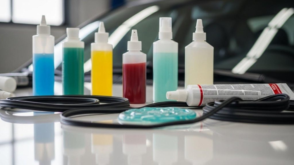 germetiki dlya avtomobilnyh stekol vidy i primenenie 1