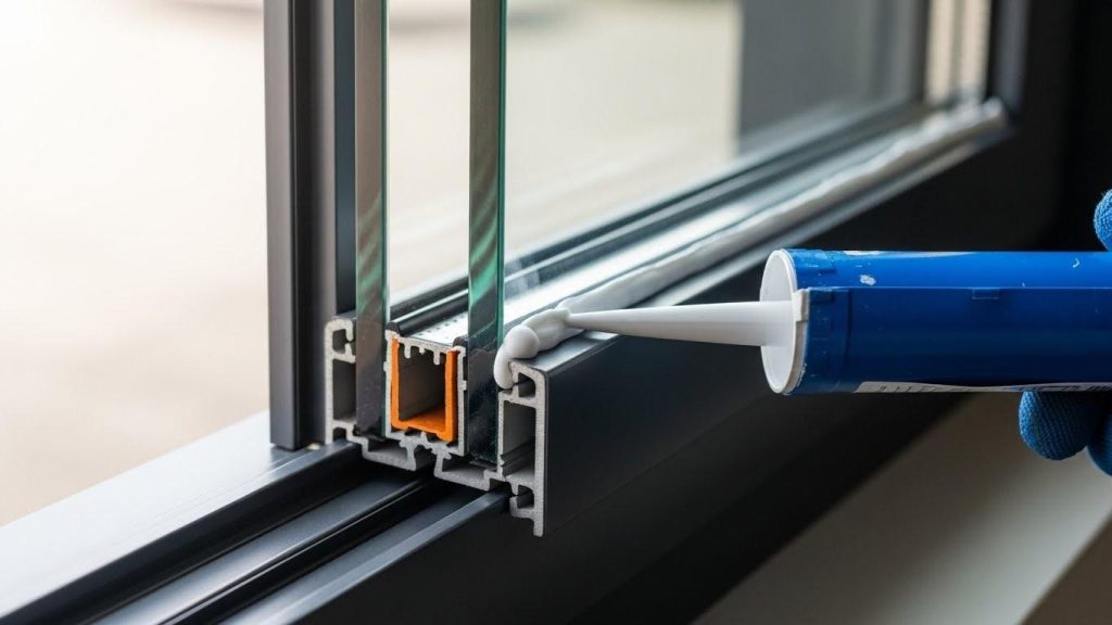 kak pravilno ustanovit steklo chtoby izbezhat protechek 1