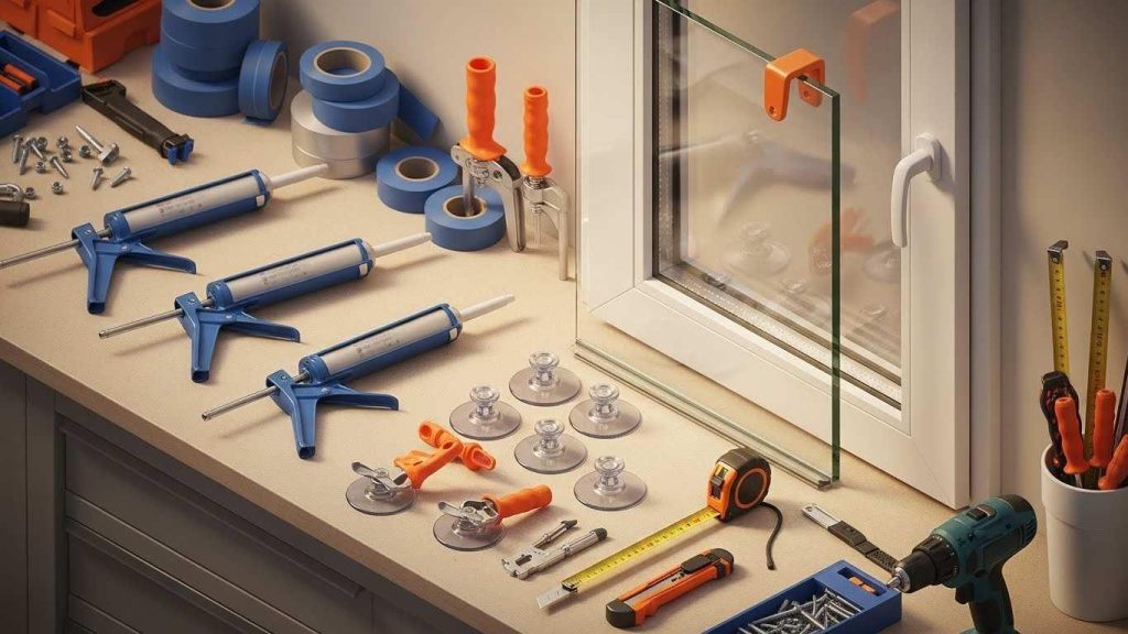 kak pravilno ustanovit steklo chtoby izbezhat protechek 2