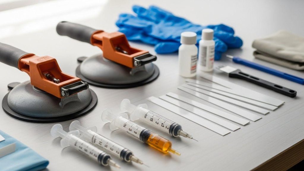 remontnye komplekty dlya stekol chto vhodit i kak ispolzovat 1